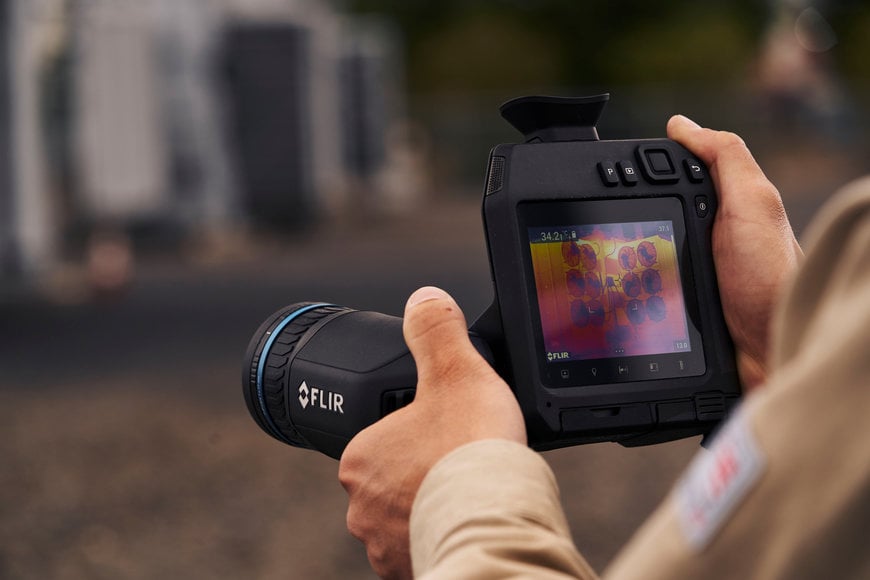 Nueva cámara térmica FLIR T860 de alto rendimiento Optimiza las inspecciones industriales